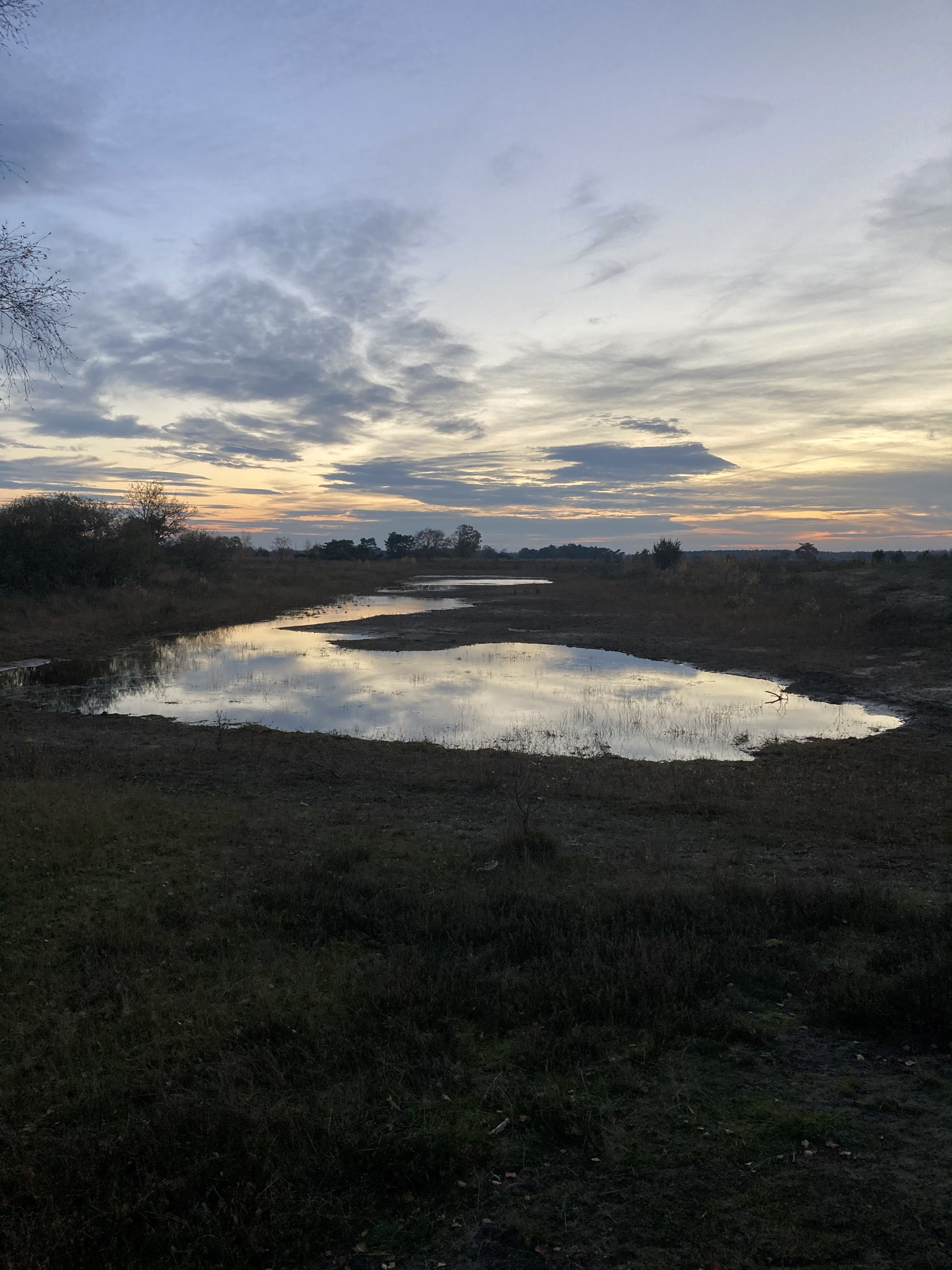 Uitzicht over het Hageven tijdens het packraft microavontuur op de Dommel